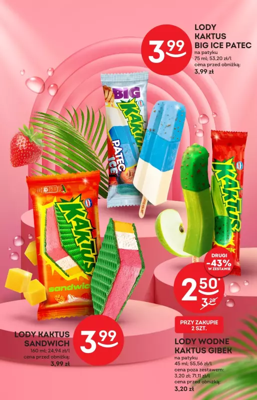 Żabka - gazetka promocyjna Katalog lodowy   - strona 2
