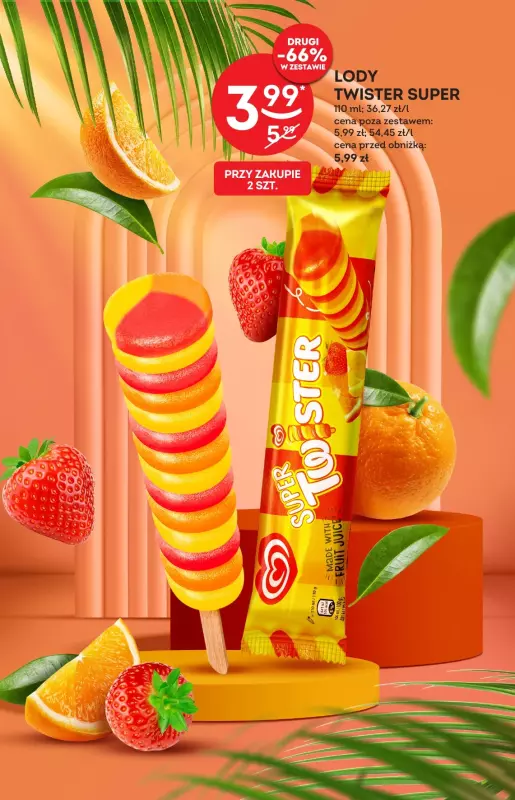 Żabka - gazetka promocyjna Katalog lodowy  do wtorku 03.06 - strona 8