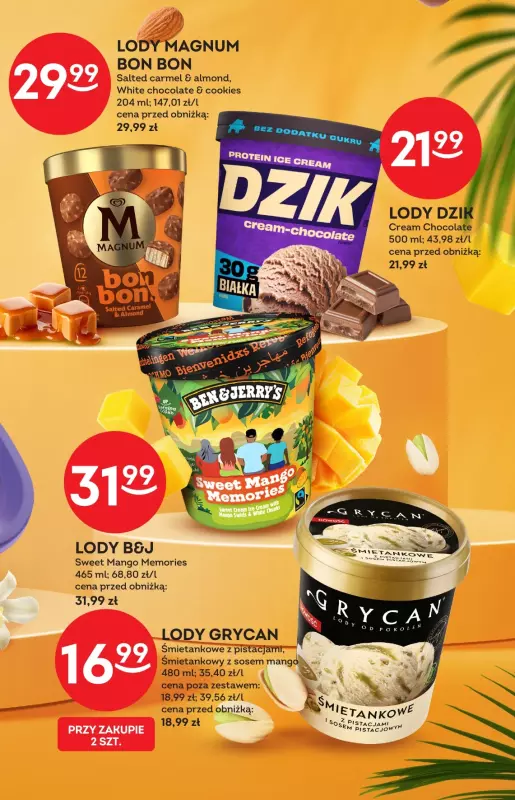 Żabka - gazetka promocyjna Katalog lodowy  do wtorku 03.06 - strona 15