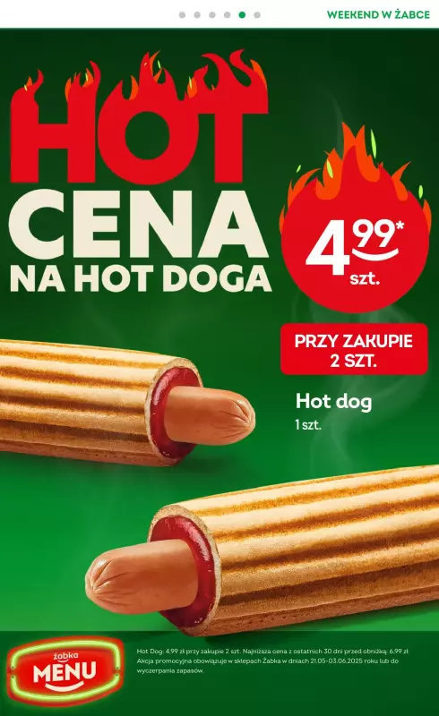 Żabka - gazetka promocyjna Gazetka weekendowa  do niedzieli 25.05 - strona 6