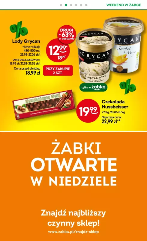 Żabka - gazetka promocyjna Gazetka weekendowa  do niedzieli 25.05 - strona 3