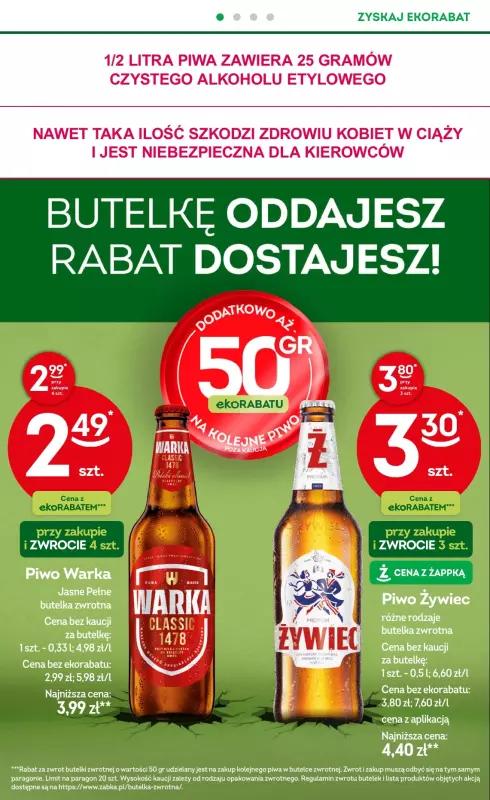 Żabka - gazetka promocyjna Gazetka od środy 21.05 do wtorku 03.06 - strona 22