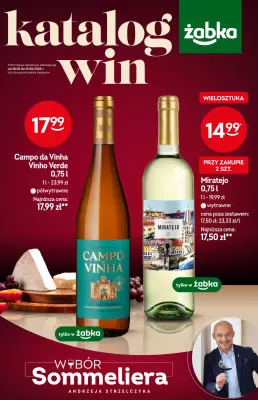 Żabka - gazetka promocyjna Katalog win od środy 28.05 do wtorku 10.06