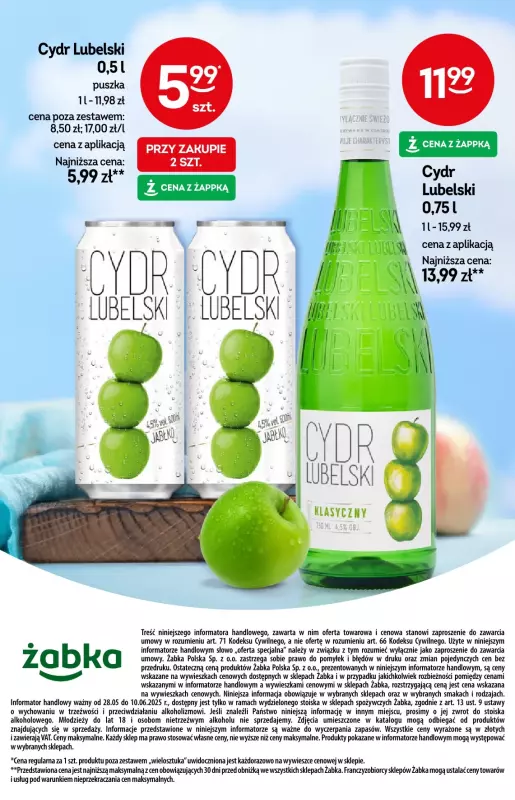 Żabka - gazetka promocyjna Katalog alkoholowy od środy 28.05 do wtorku 10.06 - strona 16