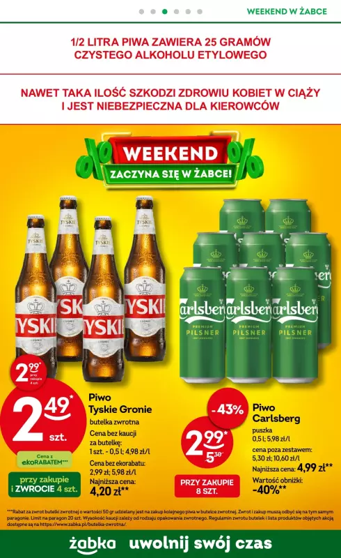 Żabka - gazetka promocyjna Gazetka weekendowa  do niedzieli 01.06 - strona 6