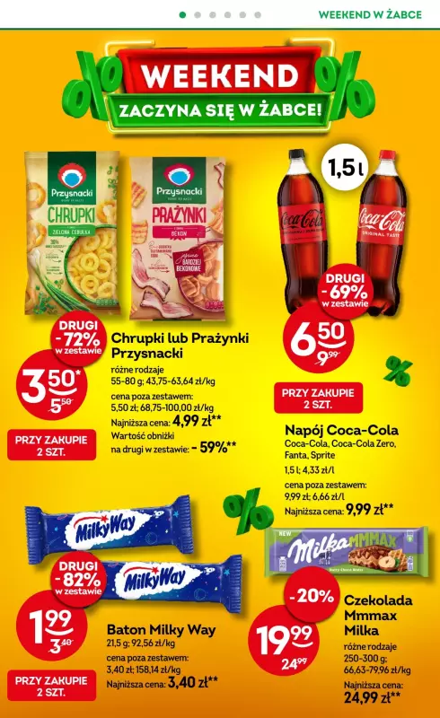 Żabka - gazetka promocyjna Gazetka weekendowa  do niedzieli 01.06 - strona 4