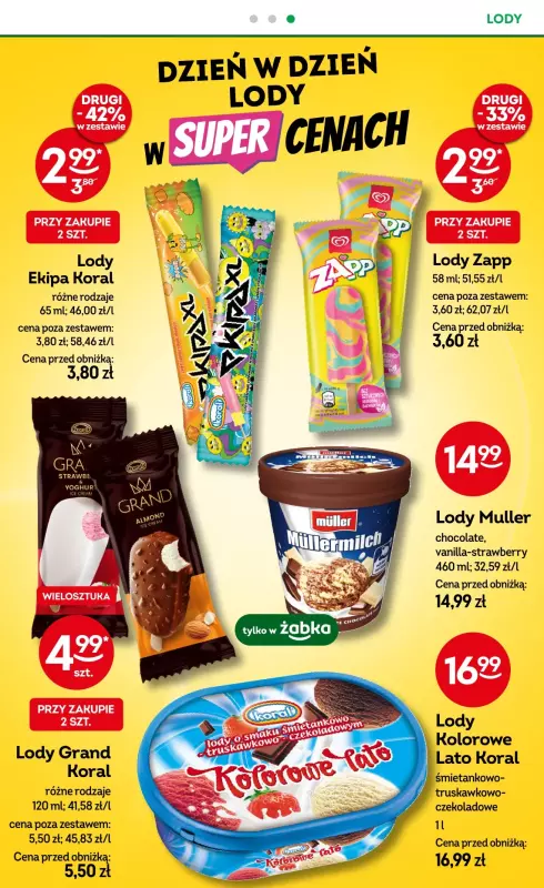 Żabka - gazetka promocyjna Gazetka od środy 21.05 do wtorku 03.06 - strona 49