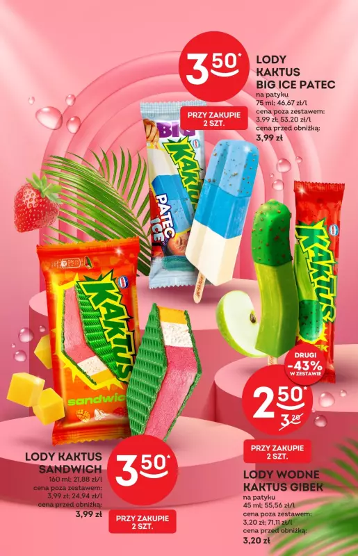 Żabka - gazetka promocyjna Katalog lodowy   - strona 2