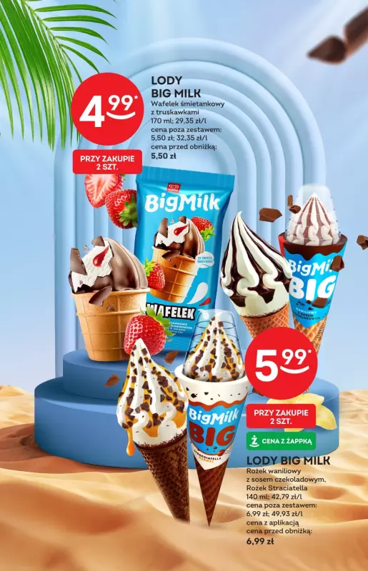 Żabka - gazetka promocyjna Katalog lodowy  do wtorku 17.06 - strona 3