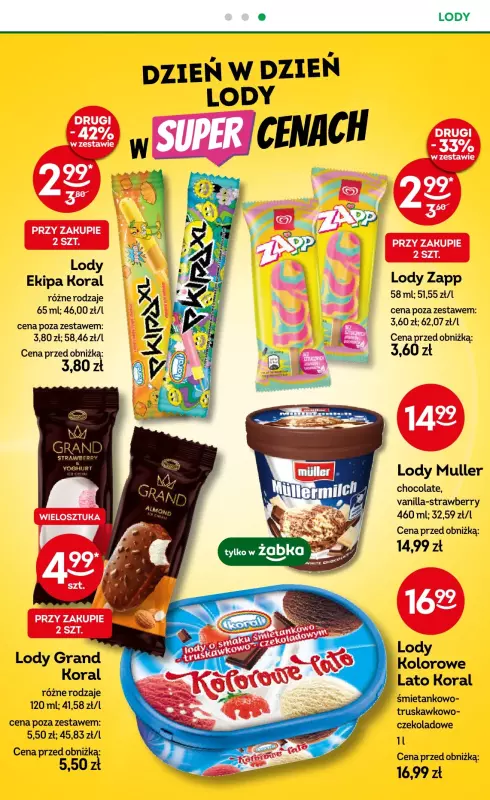 Żabka - gazetka promocyjna Gazetka od środy 04.06 do wtorku 17.06 - strona 42