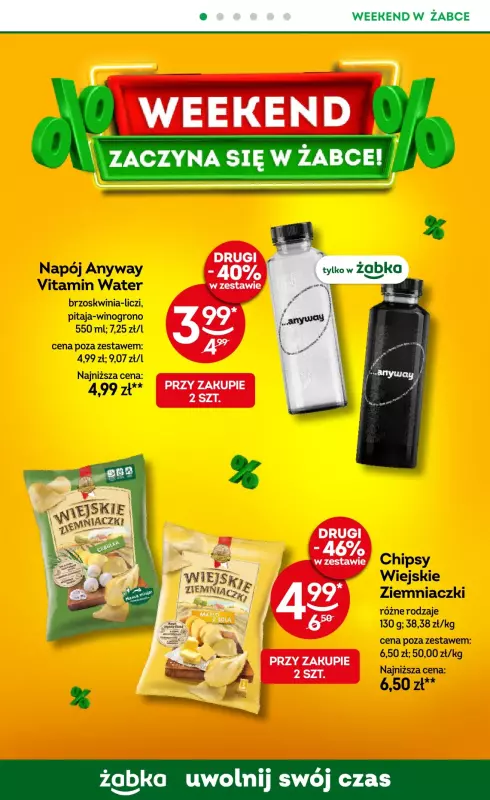 Żabka - gazetka promocyjna Gazetka weekendowa   - strona 2