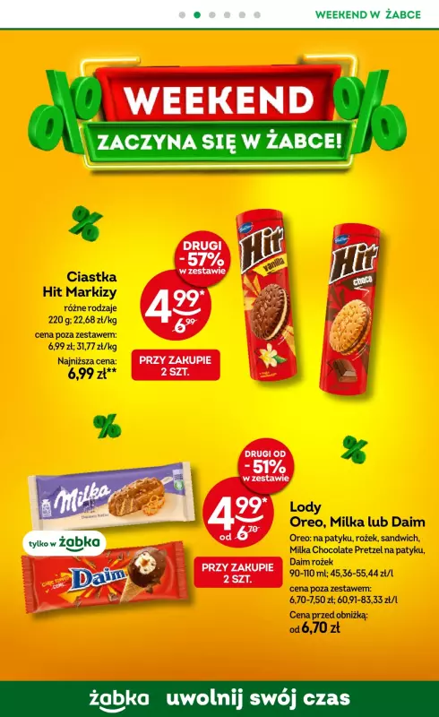 Żabka - gazetka promocyjna Gazetka weekendowa   - strona 3