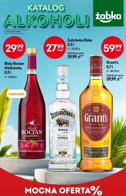 Żabka - gazetka promocyjna Katalog alkoholi od środy 11.06 do wtorku 24.06