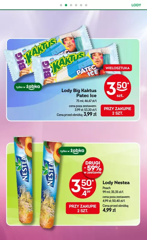 Żabka - gazetka promocyjna Gazetka od środy 04.06 do wtorku 17.06 - strona 35