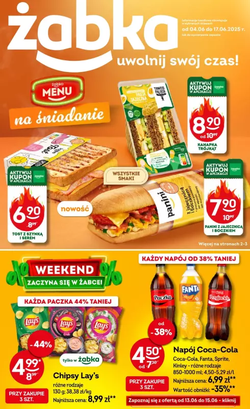 Żabka - gazetka promocyjna Gazetka  