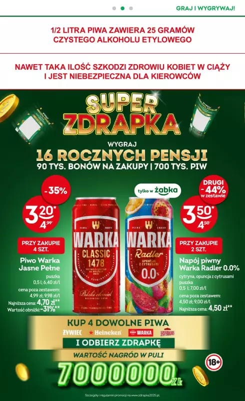 Żabka - gazetka promocyjna Gazetka od środy 04.06 do wtorku 17.06 - strona 7