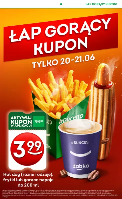 Żabka - gazetka promocyjna Gazetka od środy 18.06 do wtorku 01.07 - strona 4