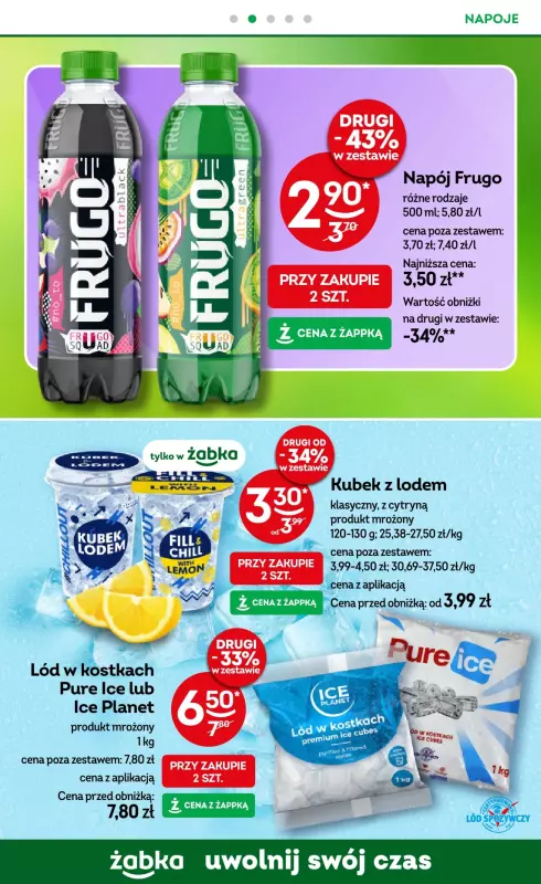 Żabka - gazetka promocyjna Gazetka od środy 18.06 do wtorku 01.07 - strona 45