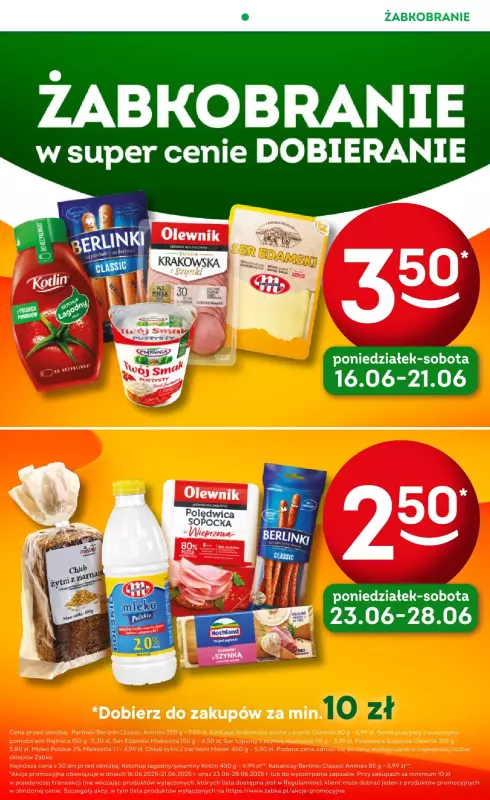 Żabka - gazetka promocyjna Gazetka od środy 18.06 do wtorku 01.07 - strona 62