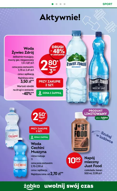 Żabka - gazetka promocyjna Gazetka od środy 18.06 do wtorku 01.07 - strona 86