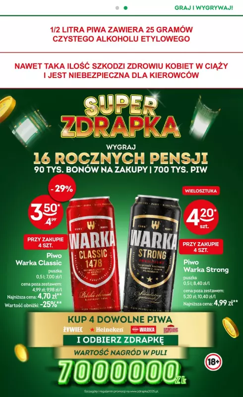 Żabka - gazetka promocyjna Gazetka od środy 18.06 do wtorku 01.07 - strona 17