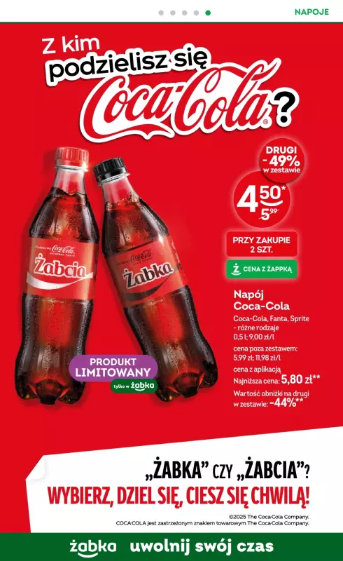 Żabka - gazetka promocyjna Gazetka od środy 18.06 do wtorku 01.07 - strona 48