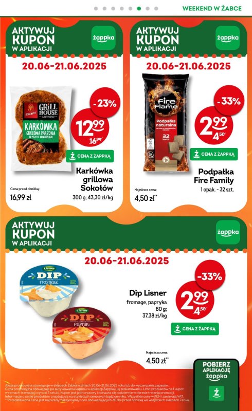 Żabka - gazetka promocyjna Gazetka weekendowa od piątku 20.06 do niedzieli 22.06 - strona 7