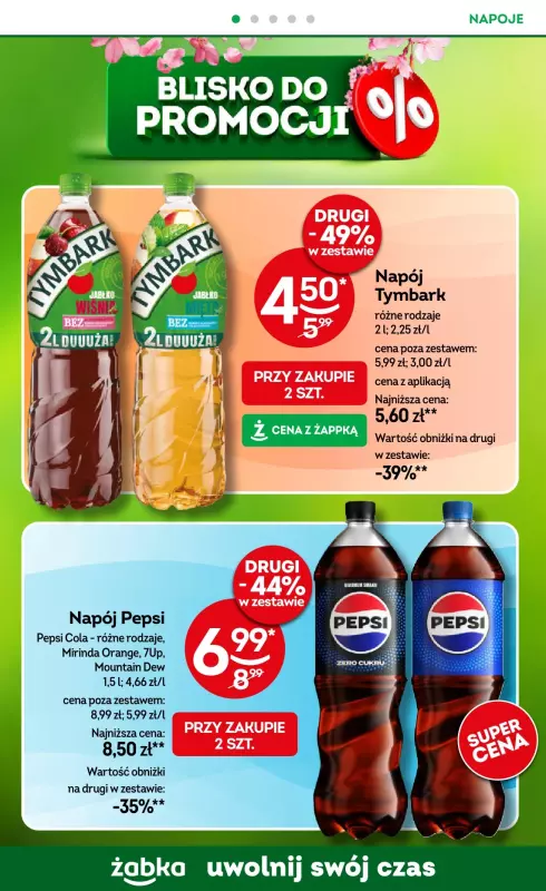 Żabka - gazetka promocyjna Gazetka od środy 18.06 do wtorku 01.07 - strona 44