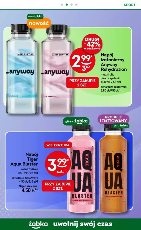 Żabka - gazetka promocyjna Gazetka od środy 18.06 do wtorku 01.07 - strona 89