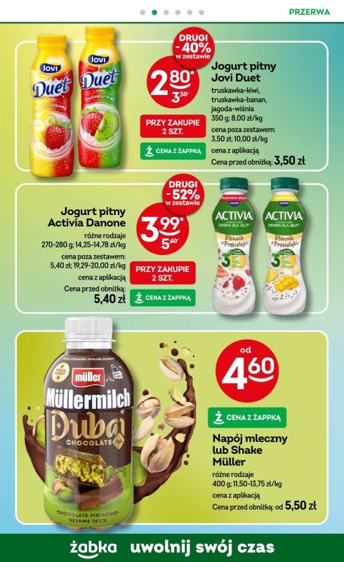 Żabka - gazetka promocyjna Gazetka od środy 18.06 do wtorku 01.07 - strona 79