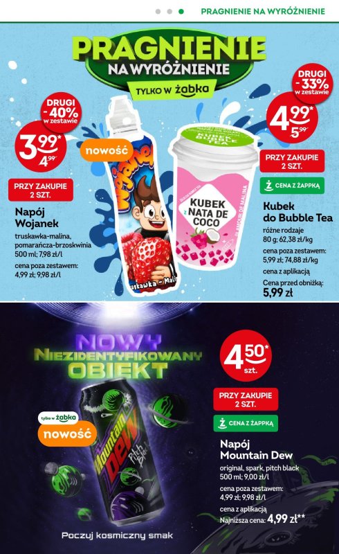Żabka - gazetka promocyjna Gazetka od środy 18.06 do wtorku 01.07 - strona 18