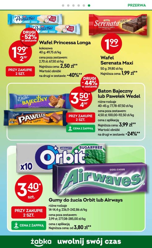 Żabka - gazetka promocyjna Gazetka od środy 18.06 do wtorku 01.07 - strona 83