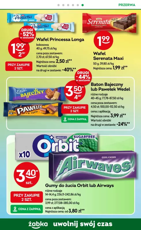 Żabka - gazetka promocyjna Gazetka od środy 18.06 do wtorku 01.07 - strona 83