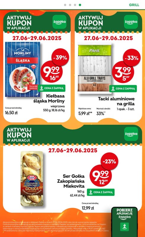 Żabka - gazetka promocyjna Gazetka od środy 18.06 do wtorku 01.07 - strona 25