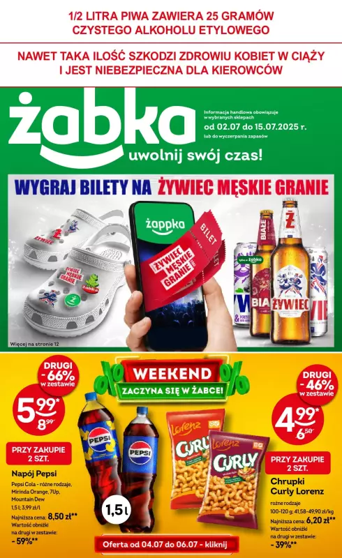 Żabka - gazetka promocyjna Gazetka  
