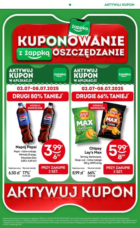 Żabka - gazetka promocyjna Gazetka od środy 02.07 do wtorku 15.07 - strona 5