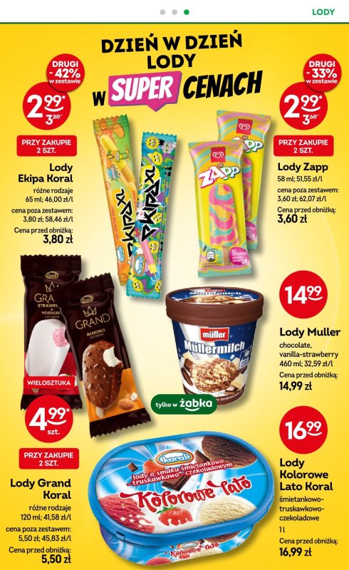 Żabka - gazetka promocyjna Gazetka od środy 02.07 do wtorku 15.07 - strona 35