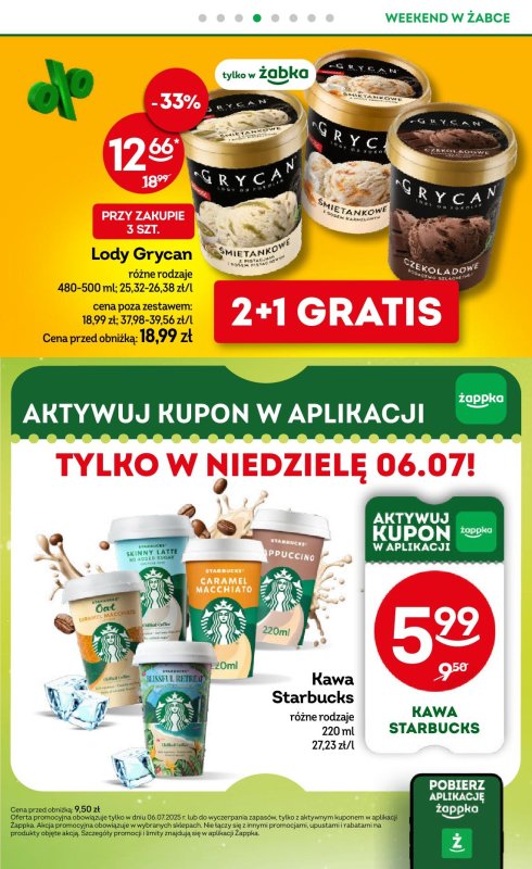 Żabka - gazetka promocyjna Gazetka weekendowa  do niedzieli 06.07 - strona 5