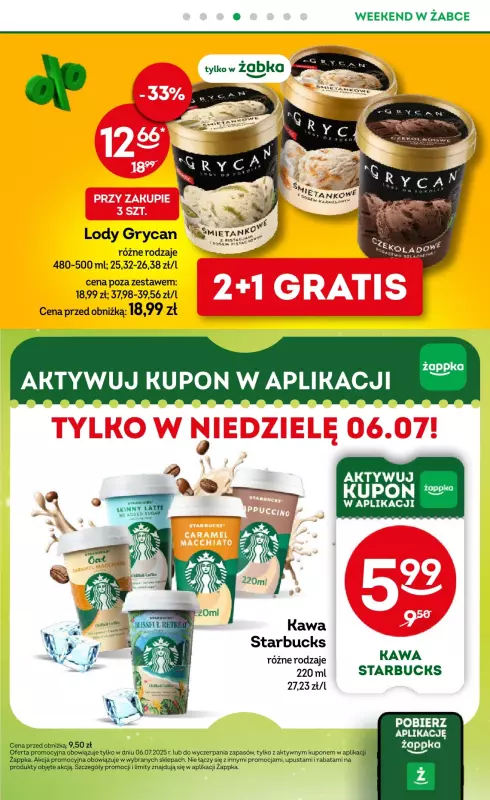 Żabka - gazetka promocyjna Gazetka weekendowa  do niedzieli 06.07 - strona 5