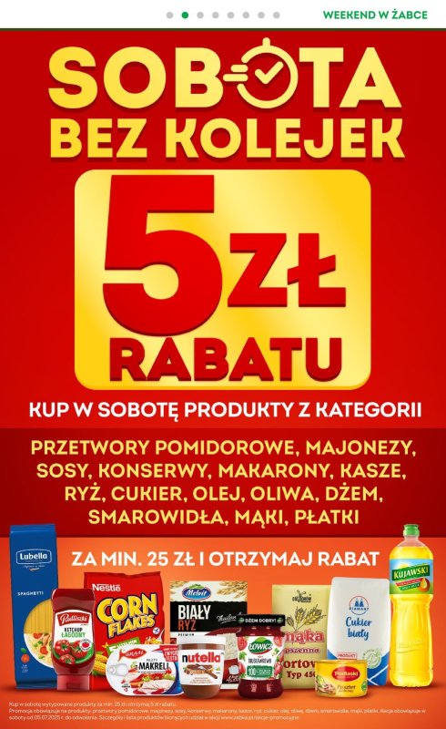 Żabka - gazetka promocyjna Gazetka weekendowa od piątku 04.07 do niedzieli 06.07 - strona 3