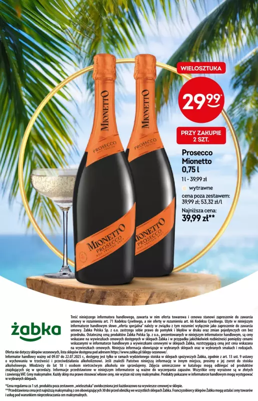 Żabka - gazetka promocyjna Katalog win od środy 09.07 do wtorku 22.07 - strona 30