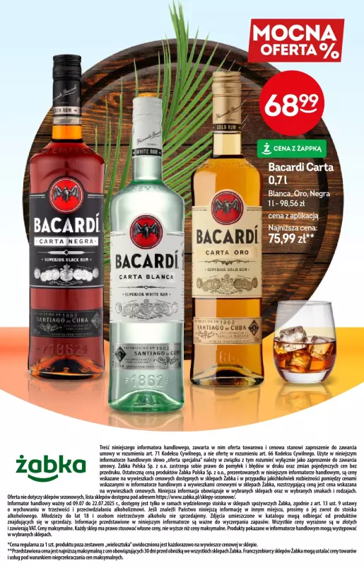 Żabka - gazetka promocyjna Katalog alkoholowy  do wtorku 22.07 - strona 22