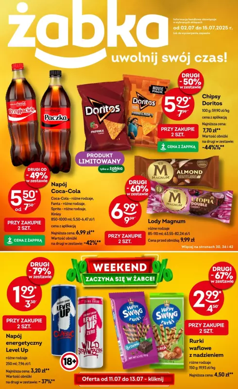 Żabka - gazetka promocyjna Gazetka  