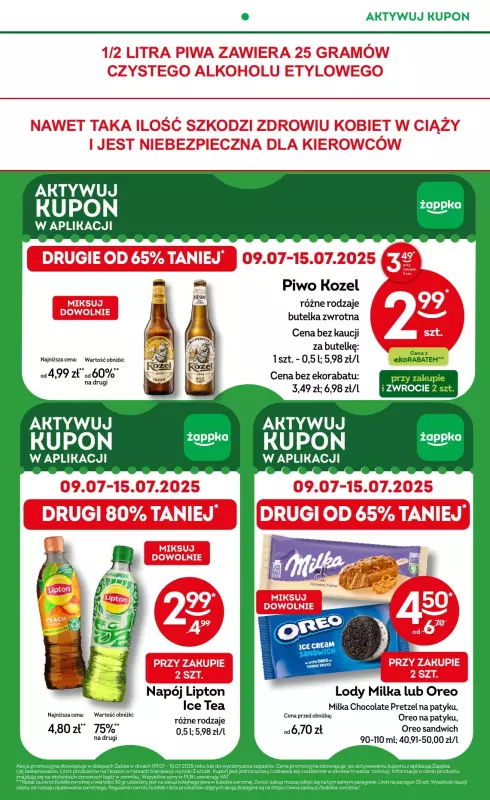 Żabka - gazetka promocyjna Gazetka od środy 02.07 do wtorku 15.07 - strona 7