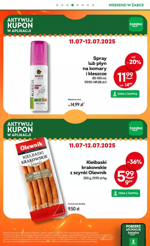 Żabka - gazetka promocyjna Gazetka od środy 02.07 do wtorku 15.07 - strona 23
