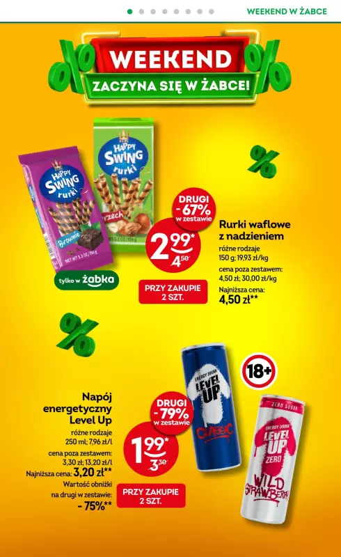 Żabka - gazetka promocyjna Gazetka weekendowa   - strona 2