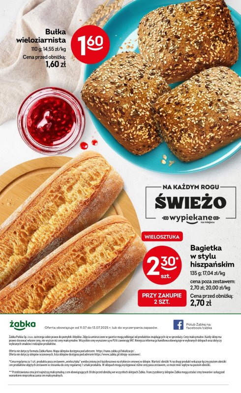 Żabka - gazetka promocyjna Gazetka weekendowa  do niedzieli 13.07 - strona 10
