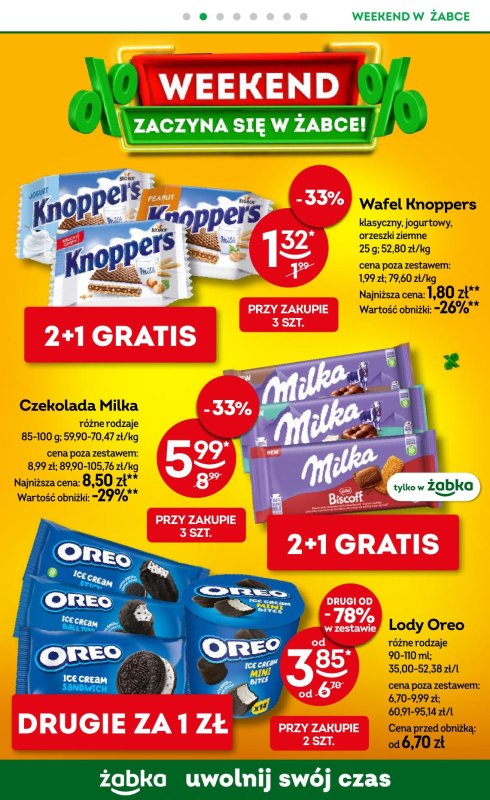 Żabka - gazetka promocyjna Gazetka weekendowa  do niedzieli 20.07 - strona 3