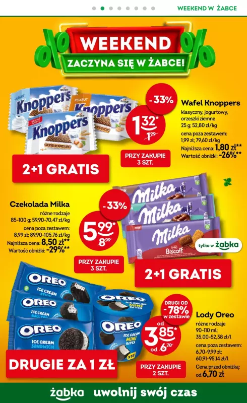 Żabka - gazetka promocyjna Gazetka weekendowa   - strona 3