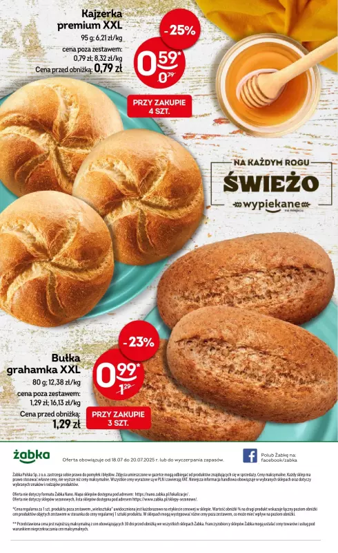 Żabka - gazetka promocyjna Gazetka weekendowa  do niedzieli 20.07 - strona 10